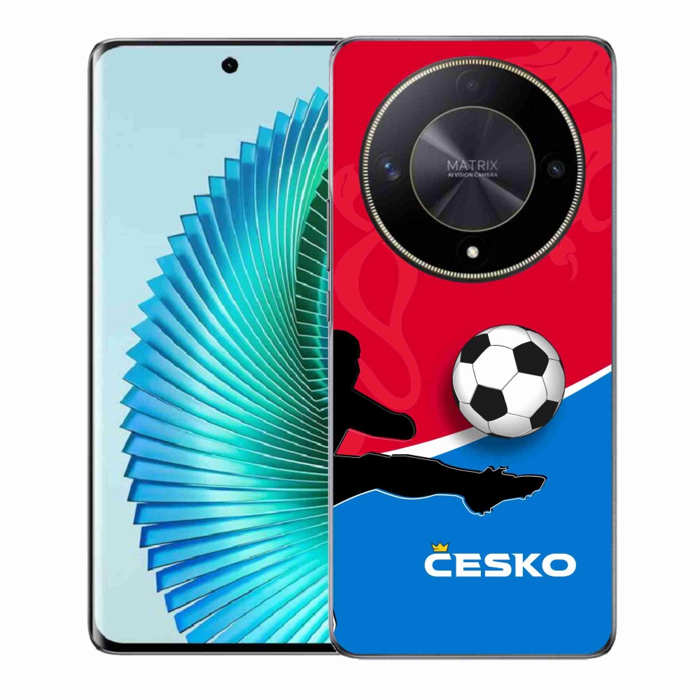 Gélový kryt mmCase na Honor Magic 6 Lite 5G - futbal Česko 2