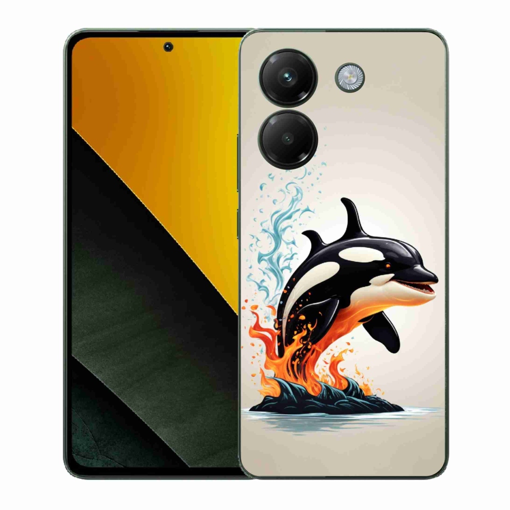 Gélový kryt mmCase na Xiaomi Poco M7 Pro 5G - kosatka