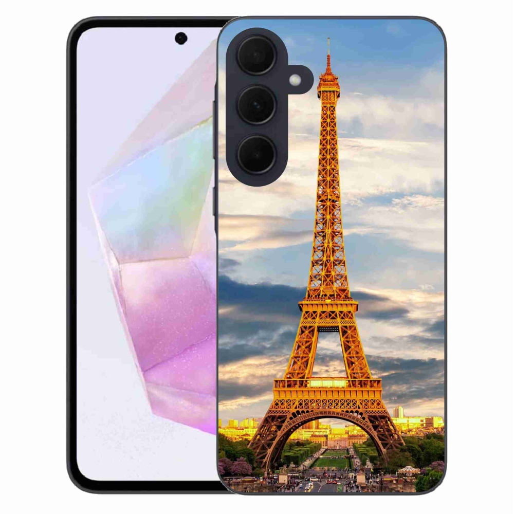 Gélový kryt mmCase na Samsung Galaxy A35 5G - eiffelova veža 3