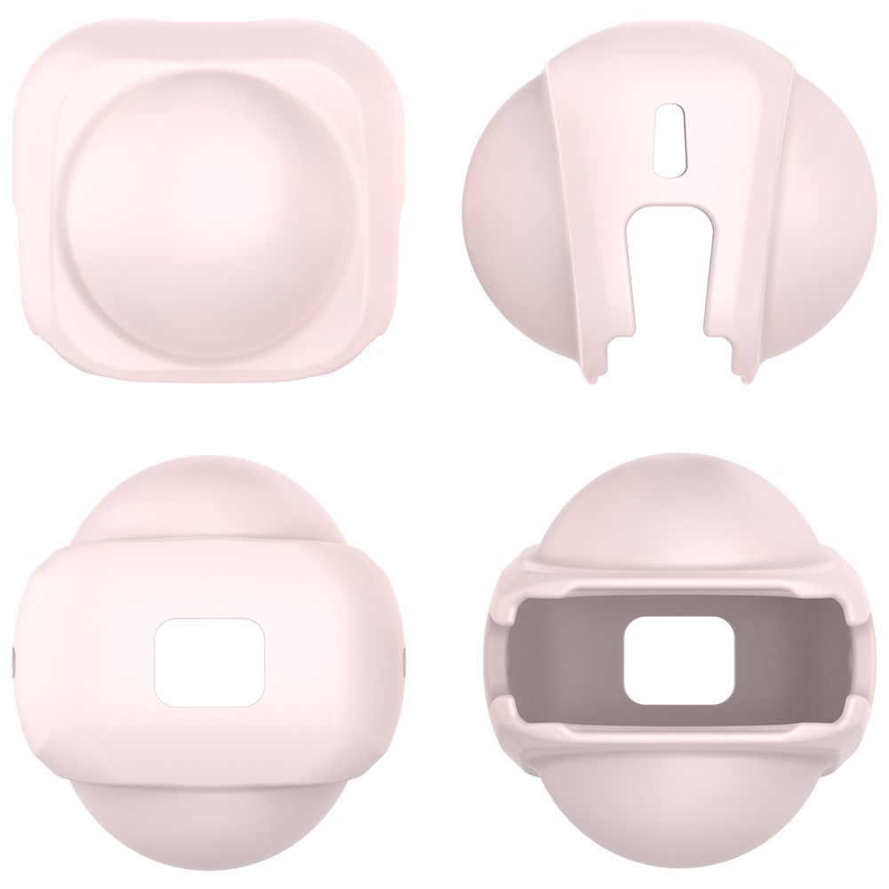 Silikónová krytka objektívov pre Insta360 X5 a X4 - ružová