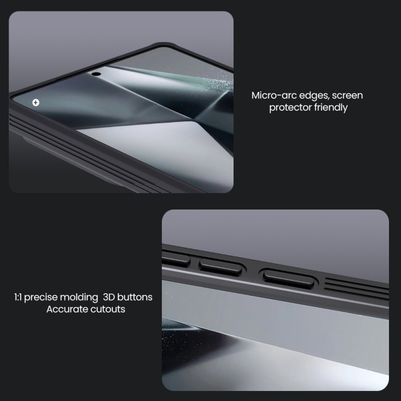Nillkin CamShield PRO Magnetic Zadný Kryt pre Samsung Galaxy S25 Ultra Black