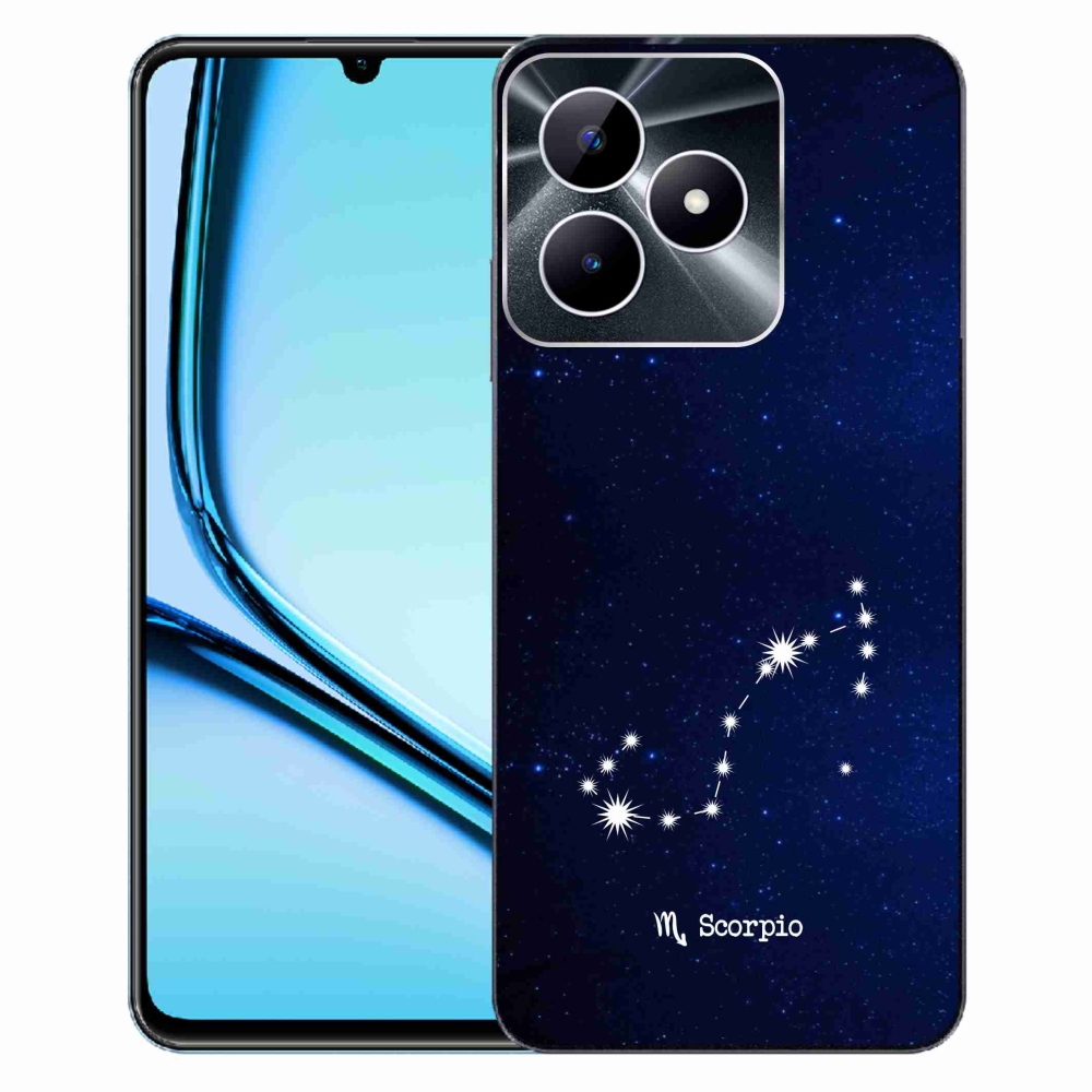 Gélový kryt mmCase na Realme Note 50 - súhvezdie Škorpióna