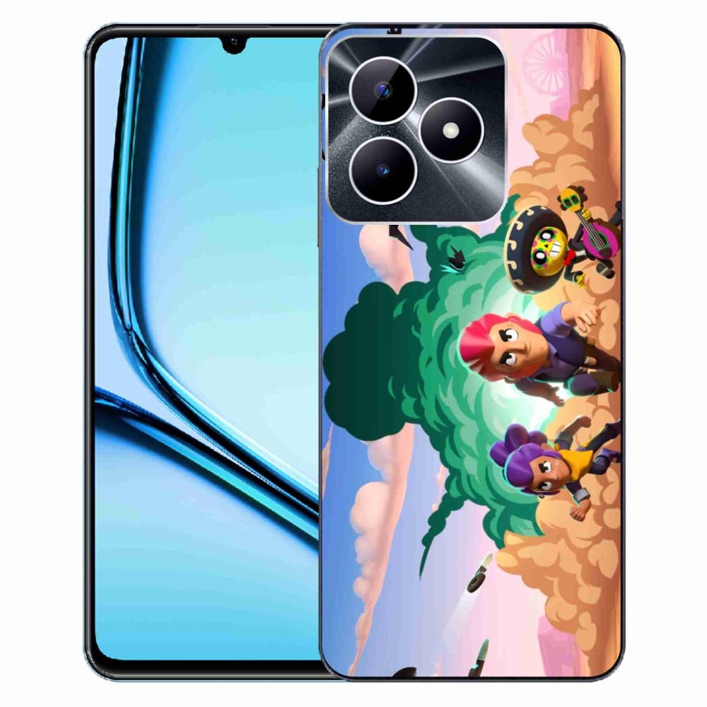 Gélový kryt mmCase na Realme Note 50 - brawl stars