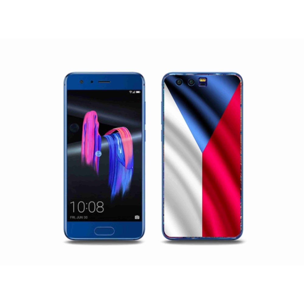 Gélový kryt mmCase na mobil Honor 9 - česká vlajka