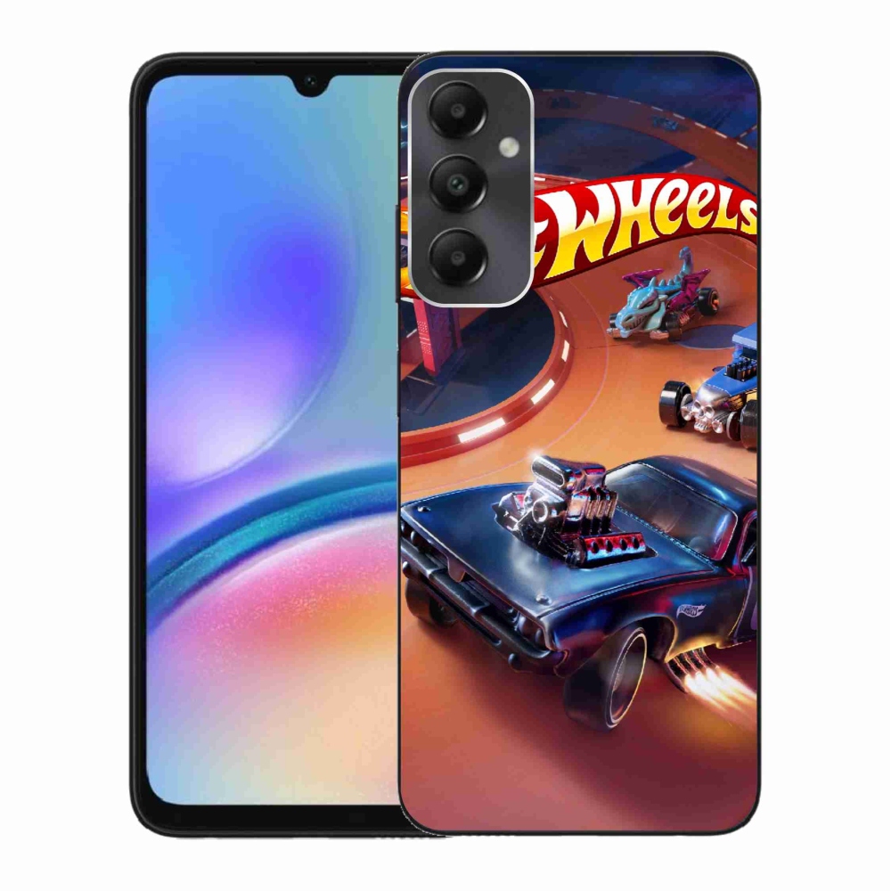 Gélový kryt mmCase na Samsung Galaxy A05s - hot wheels