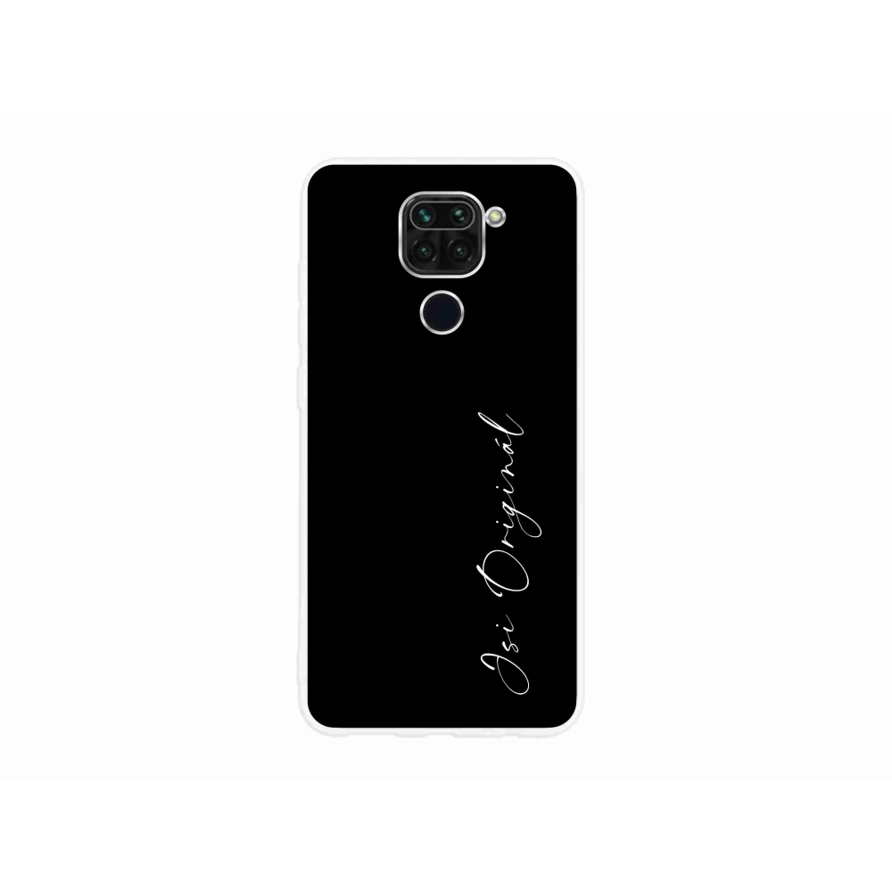Gélový kryt mmCase na Xiaomi Redmi Note 9 - si originál čierne pozadie