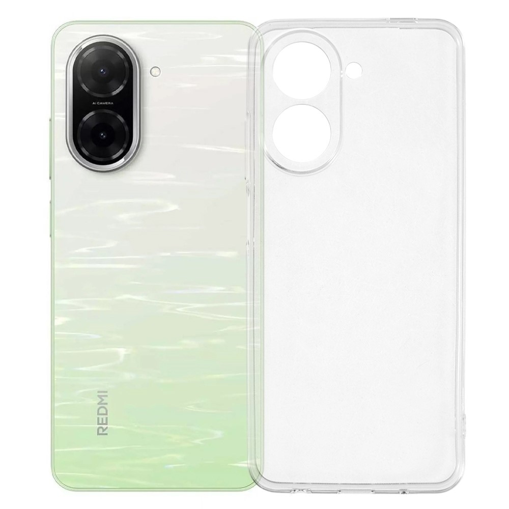 Priehľadný gélový obal na Xiaomi Redmi A5 (173.45x79.35x8.45mm) - priehľadný