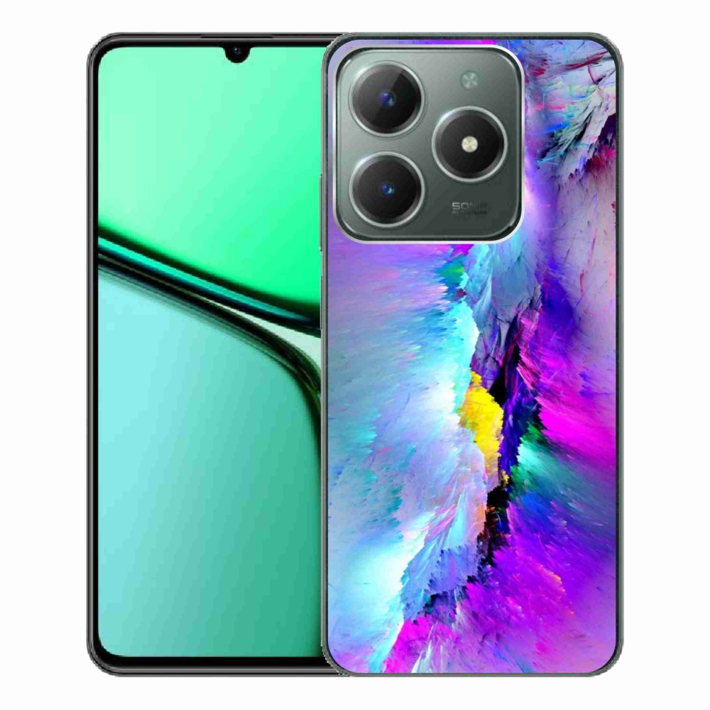 Gélový kryt mmCase na Realme C61 - abstrakt