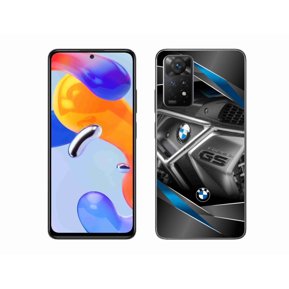 Gélový kryt mmCase na Xiaomi Redmi Note 11 Pro 4G/5G - motorka bmw