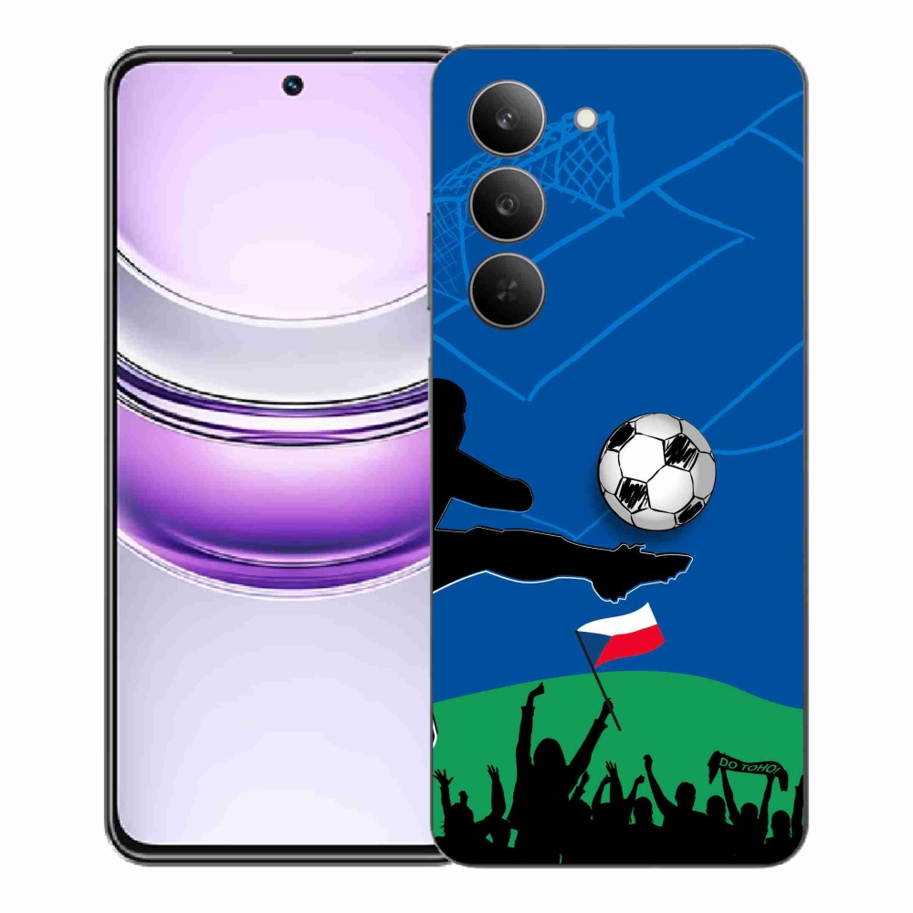 Gélový kryt mmCase na Realme 14x 5G - fanúšikovia futbalu