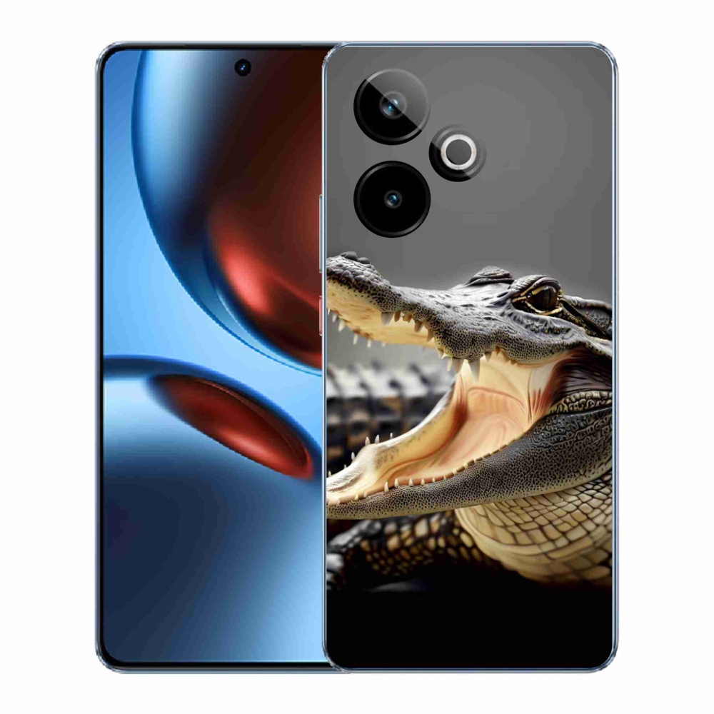 Gélový kryt mmCase na Realme GT 7 5G/GT 7T 5G - krokodíl