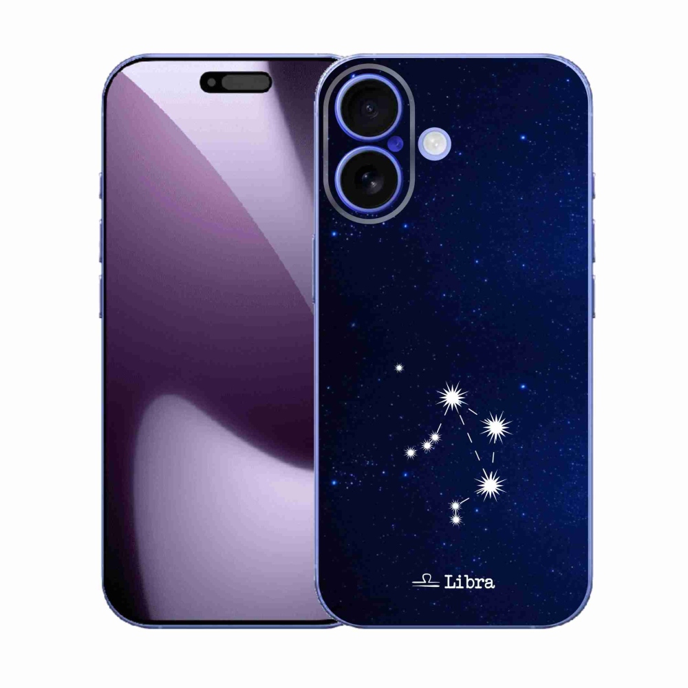 Gélový kryt mmCase na iPhone 17 - súhvezdie Váhy
