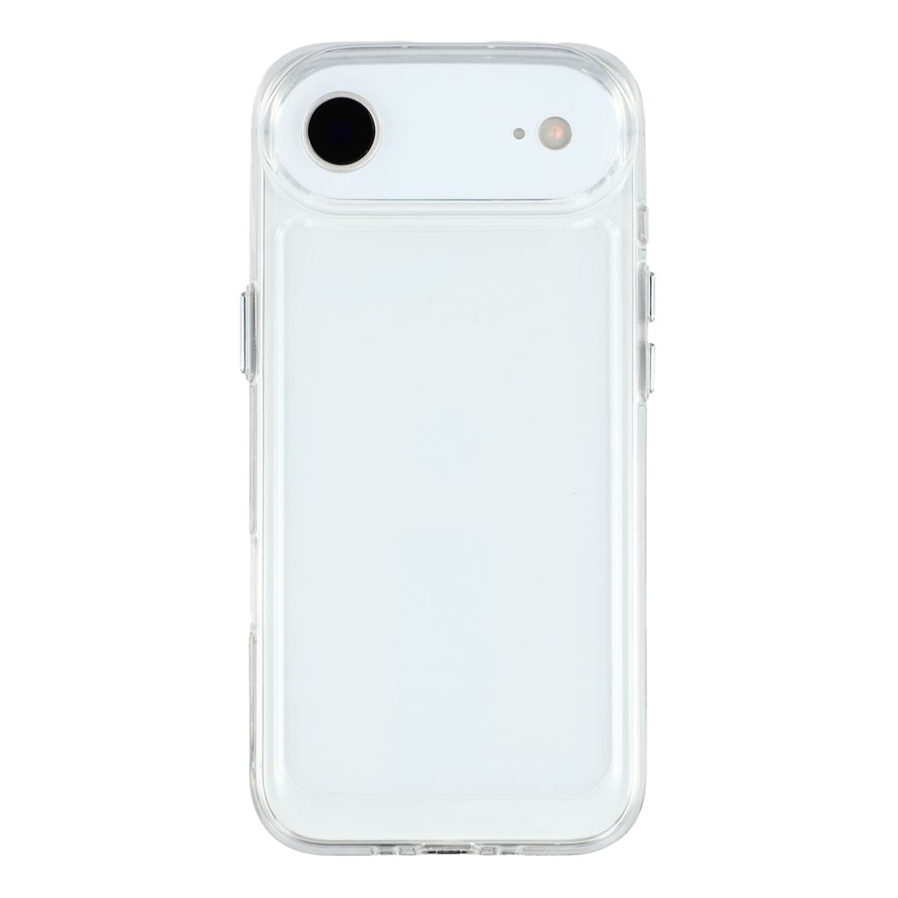 Gélový obal s pevným chrbtom na iPhone 17 Air - priehľadný
