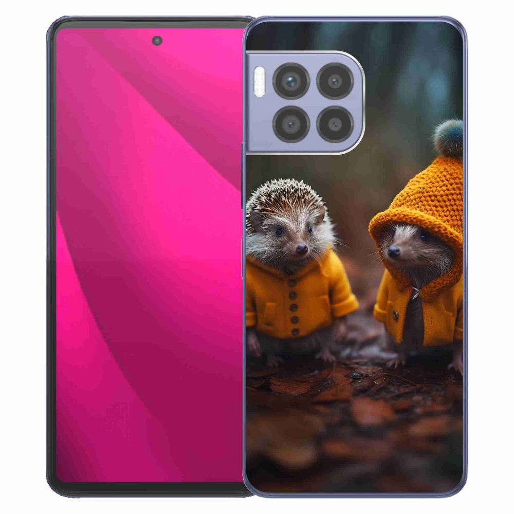 Gélový kryt mmCase na T-Mobile T Phone 2 Pro - ježkovia