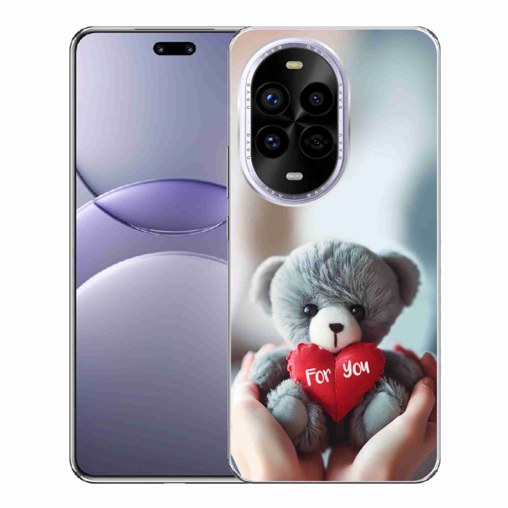 Gélový kryt mmCase na Huawei Nova 13 Pro 5G - medvedík pre zamilovaných