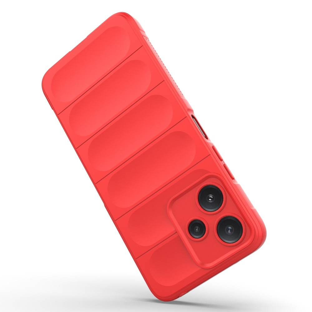 Rugg odolný gélový obal na Xiaomi Redmi 12 5G - červený