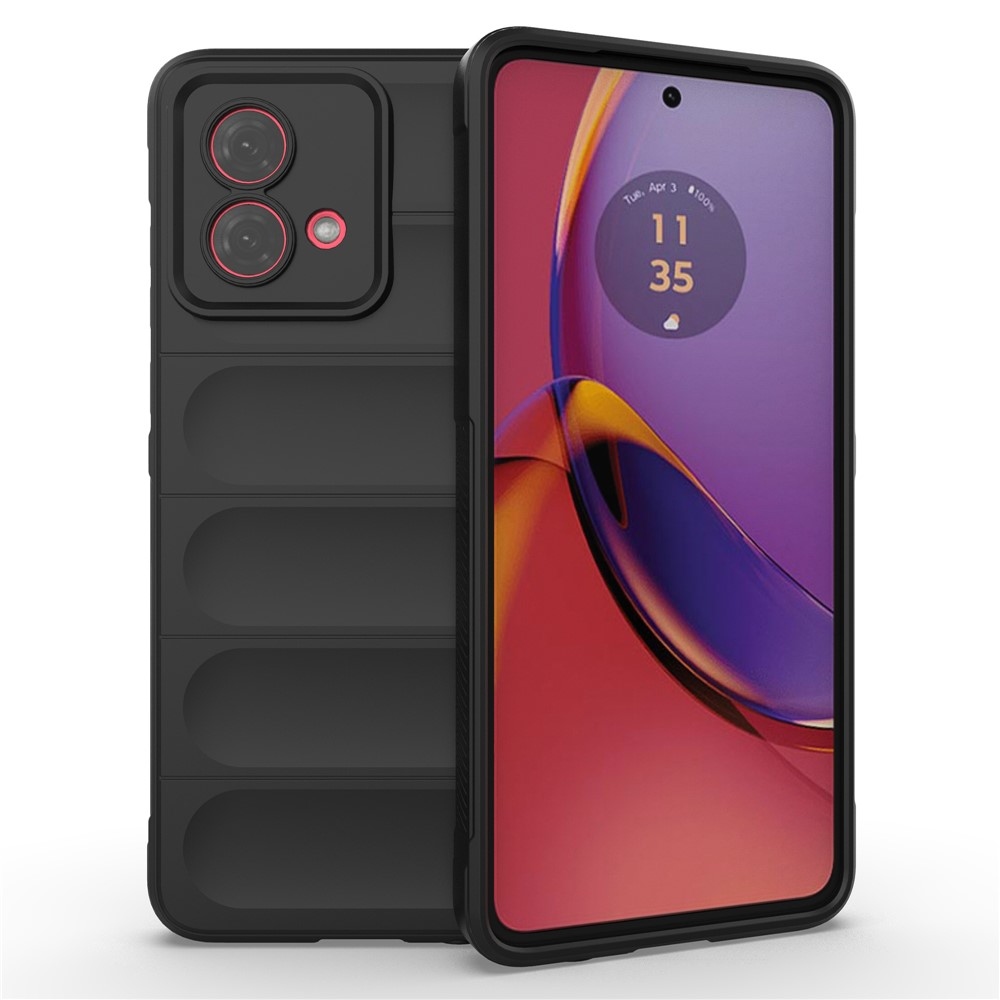 Rugg odolný gélový obal na Motorola Moto G84 5G - čierny