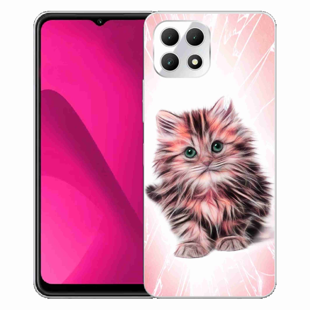 Gélový kryt mmCase na T-Mobile T Phone 2 - roztomilé mačiatko