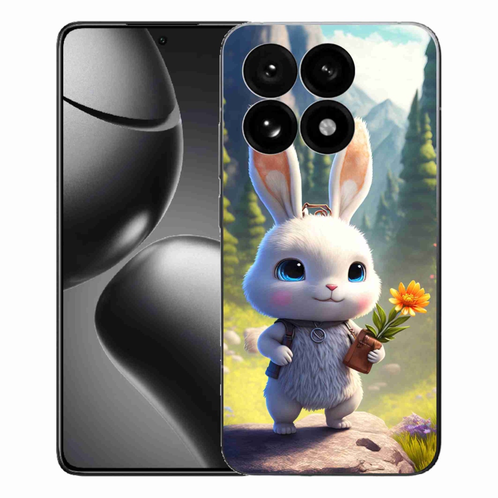 Gélový kryt mmCase na Xiaomi 15T - roztomilý zajačik