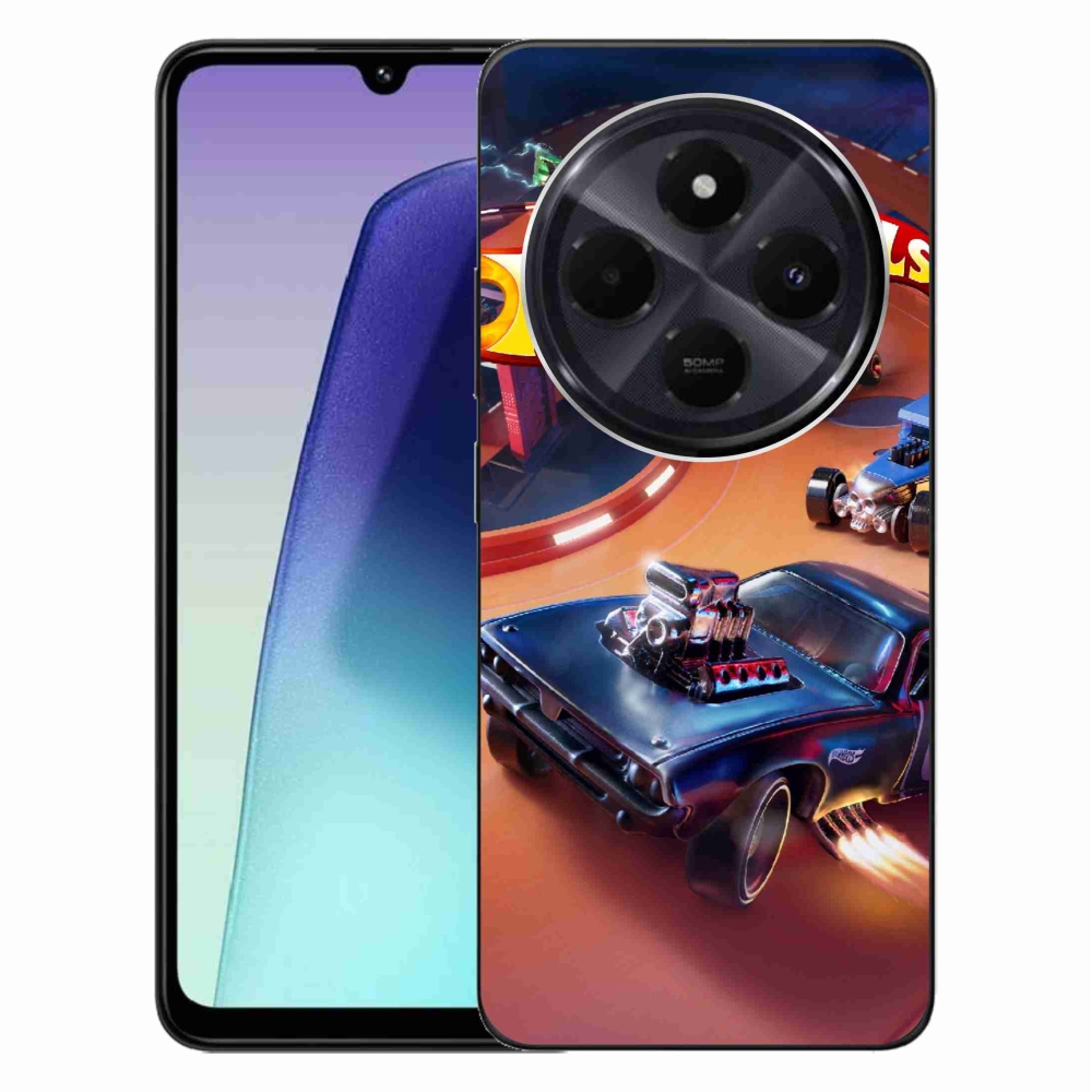 Gélový kryt mmCase na Xiaomi Redmi 14C - hot wheels