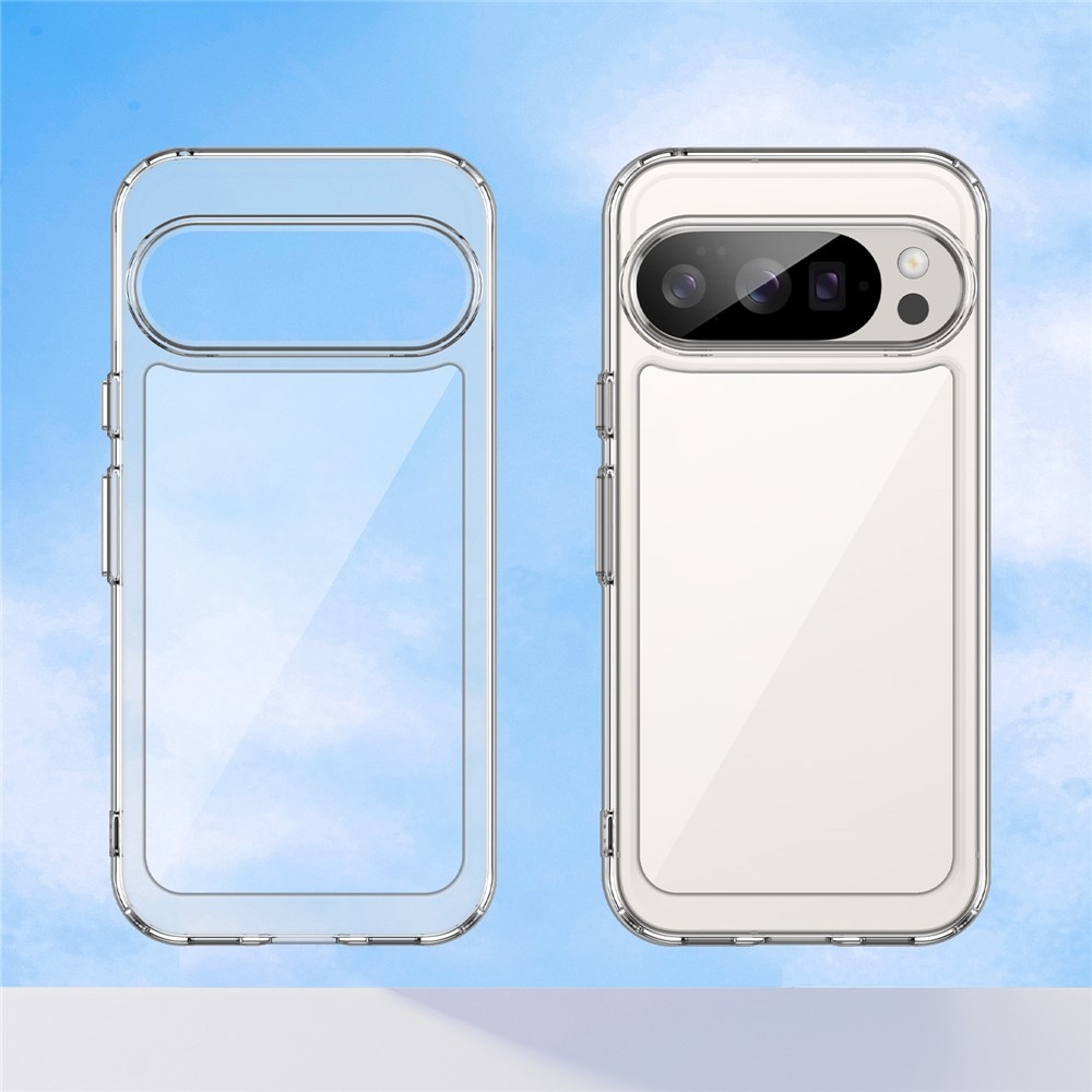 Gélový obal s pevným chrbtom na Google Pixel 10 Pro/Pixel 10 - priehľadný