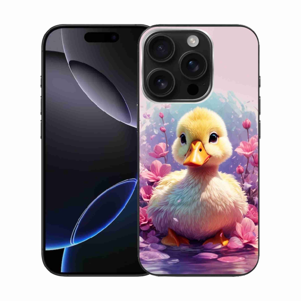 Gélový kryt mmCase na iPhone 16 Pro - kačička