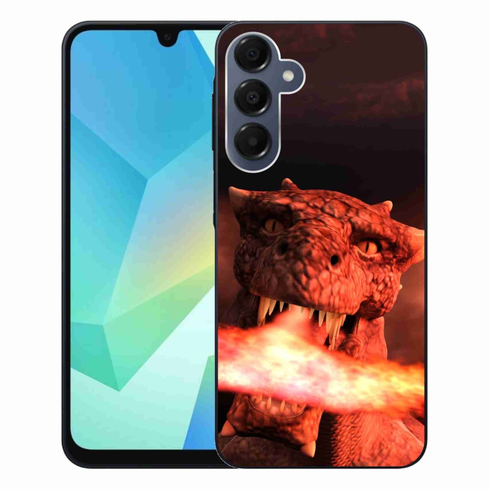 Gélový kryt mmCase na Samsung Galaxy A16 4G/5G - drak
