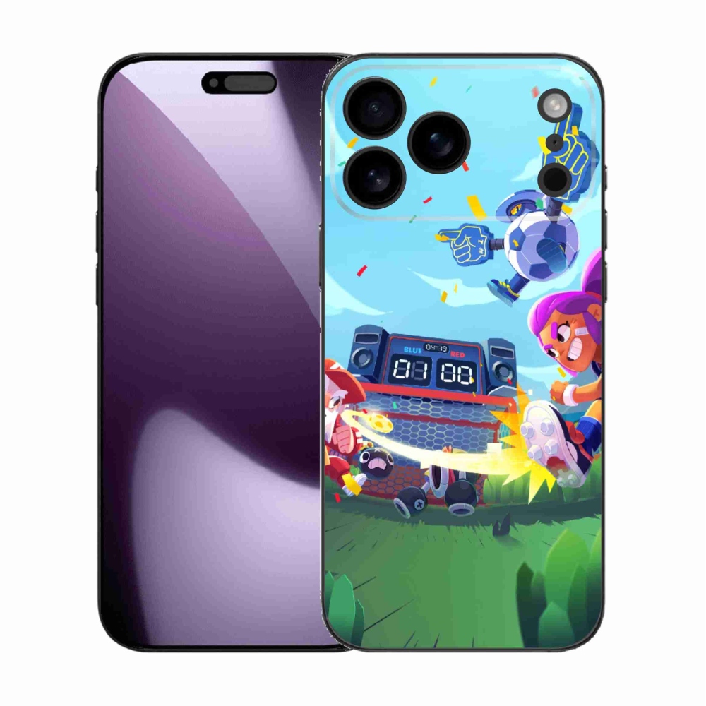 Gélový kryt mmCase na iPhone 17 Pro Max - brawl stars 1