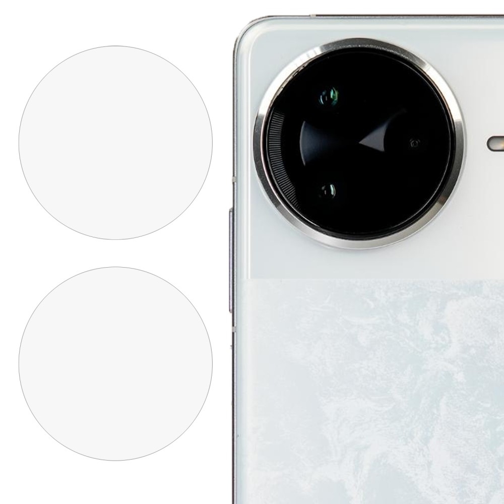 2.5D sklo šošovky fotoaparátu na Xiaomi Poco F7 Pro/Poco F7 Ultra - 2ks