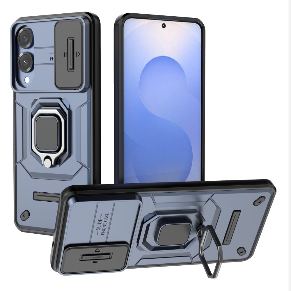 Lens odolný kryt na Samsung Galaxy S25 Edge - modrý