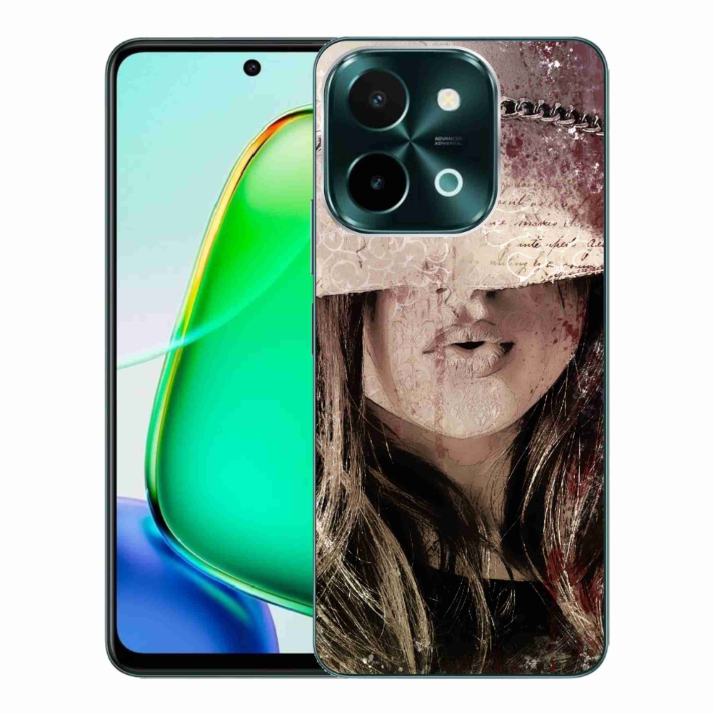 Gélový kryt mmCase na Vivo Y28 - dievča