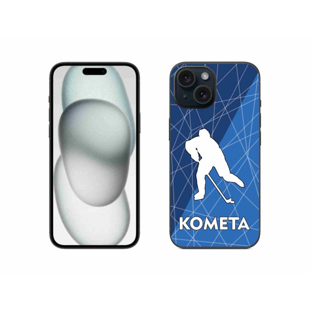 Gélový kryt mmCase na iPhone 15 - Kométa