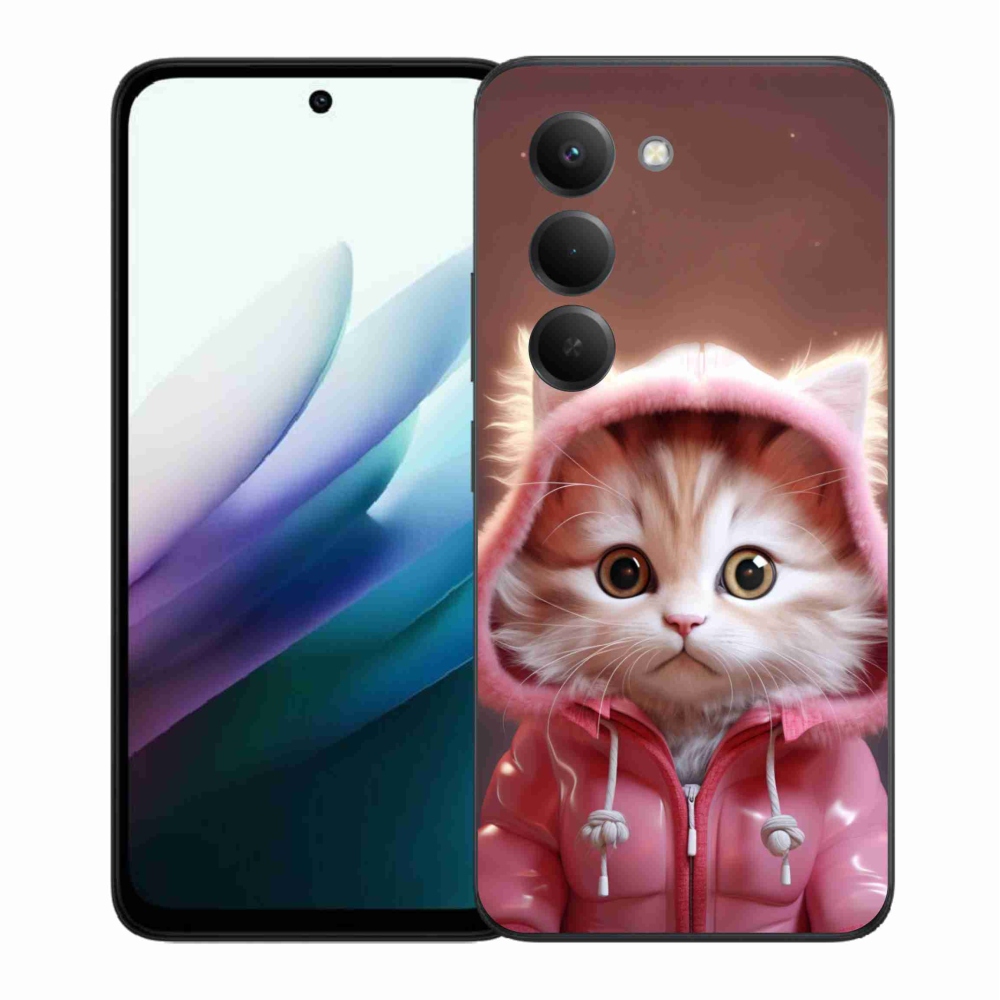 Gélový kryt mmCase na Xiaomi Redmi 15 4G/5G (171mm) - roztomilé mačiatko 3