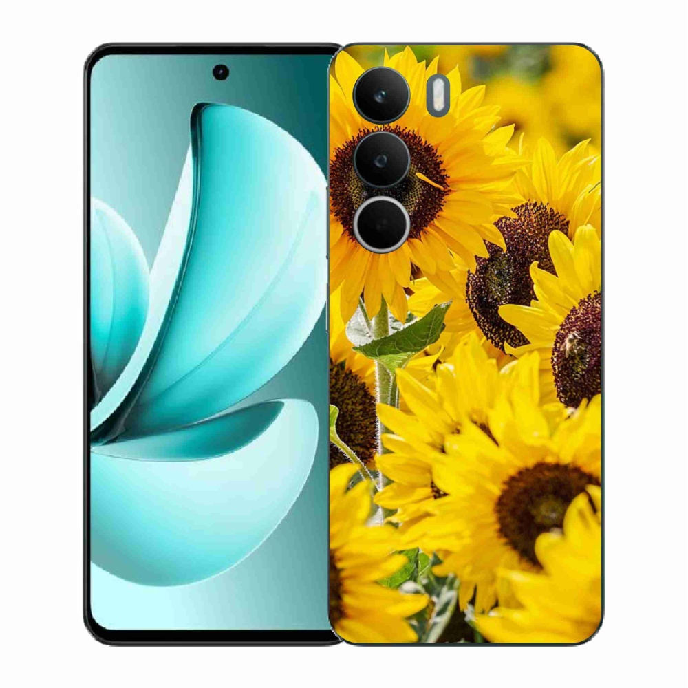 Gélový kryt mmCase na Realme C71 - slnečnica