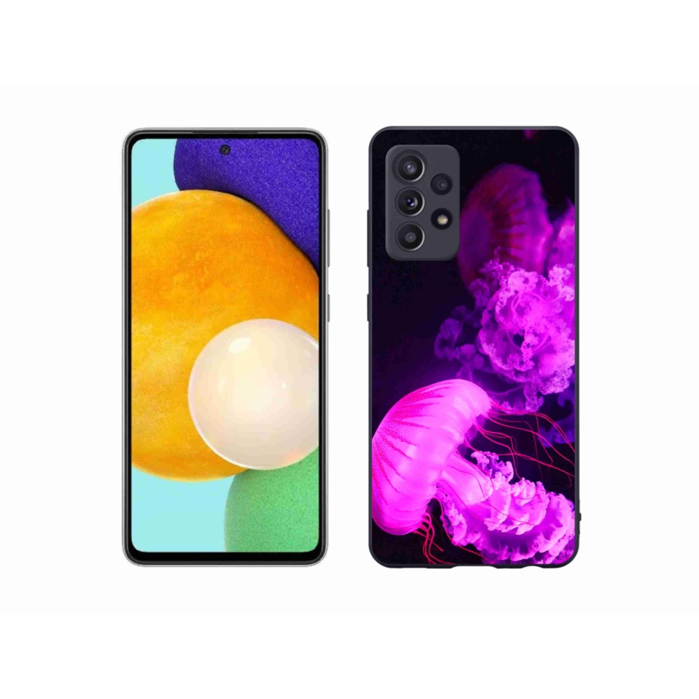 Gélový kryt mmCase na Samsung Galaxy A52s 5G - medúza 1