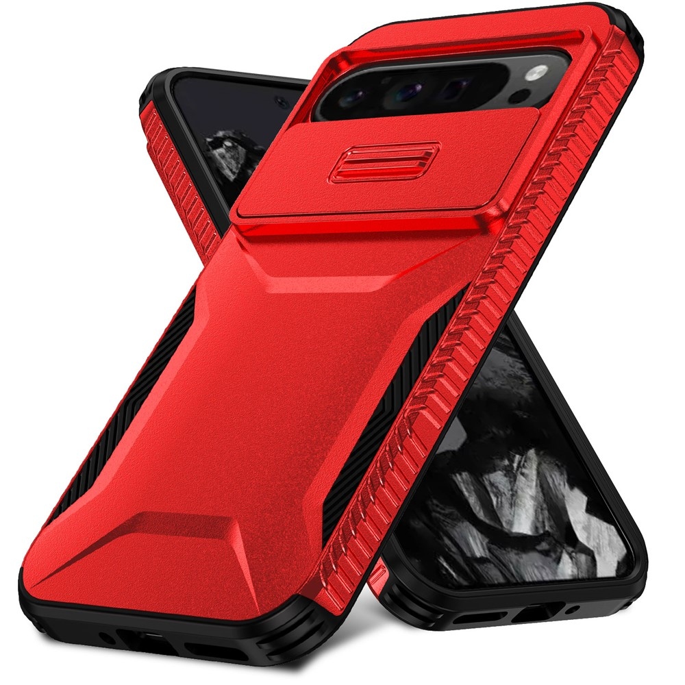 Lid odolný kryt na Google Pixel 10 Pro XL - červený