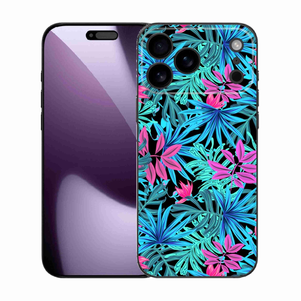 Gélový kryt mmCase na iPhone 17 Pro Max - kvety 3
