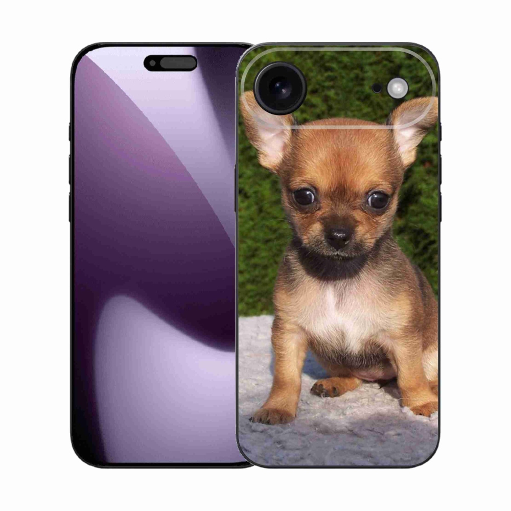 Gélový kryt mmCase na iPhone 17 Air - čivava 3