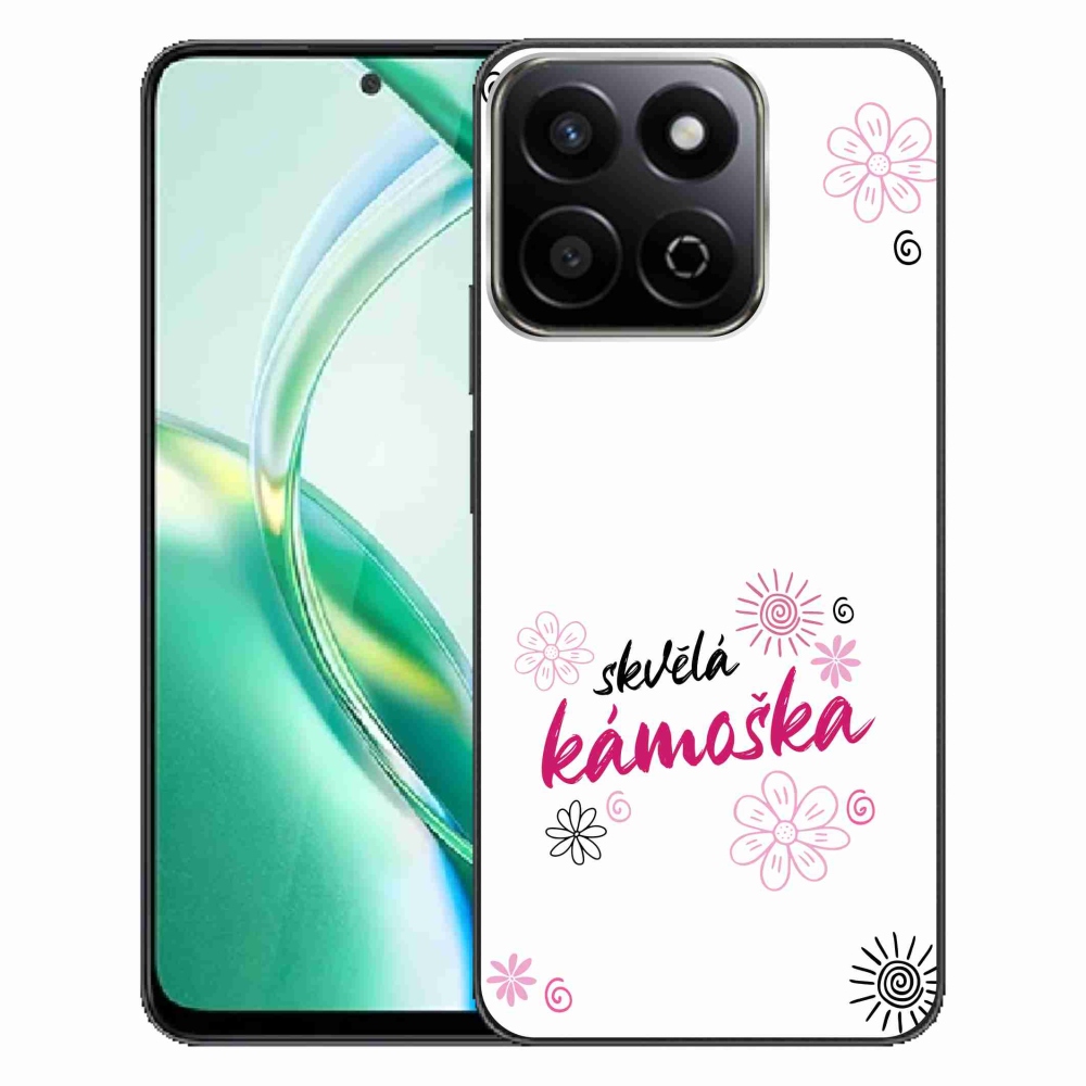 Gélový kryt mmCase na Honor 200 Smart 5G - skvelá kamoška biele pozadie
