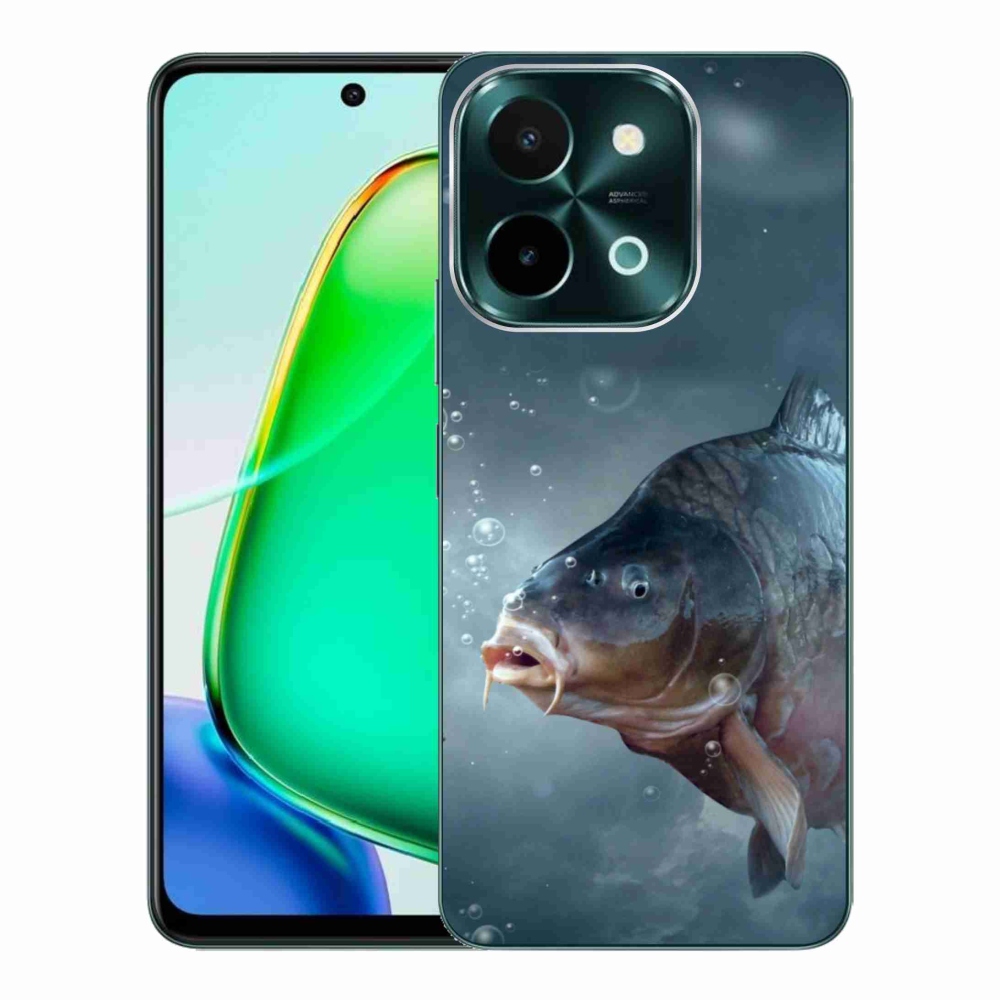 Gélový kryt mmCase na Vivo Y28 - kapor a bublinky