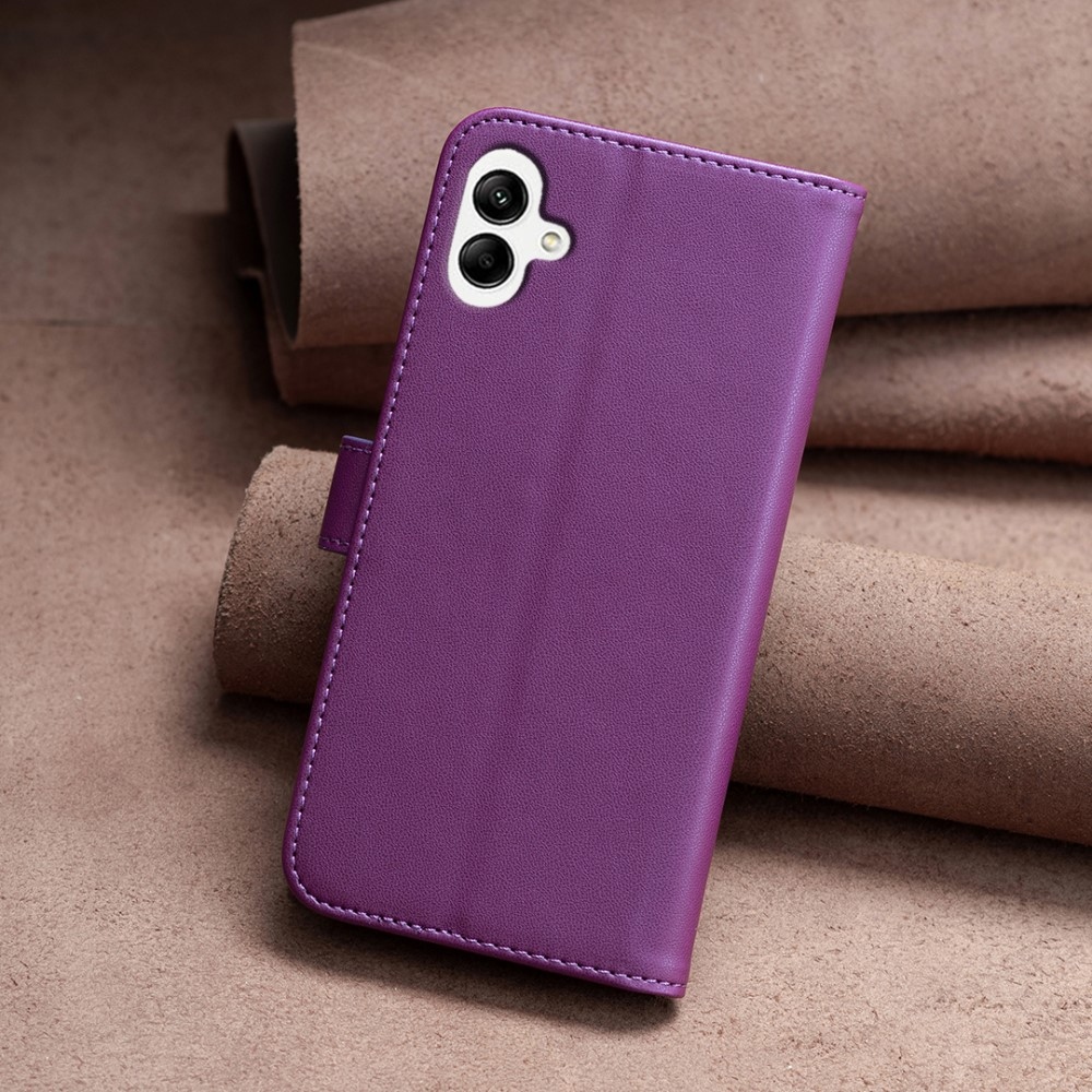 BNF knižkové púzdro na Samsung Galaxy A06 4G - tmavofialové