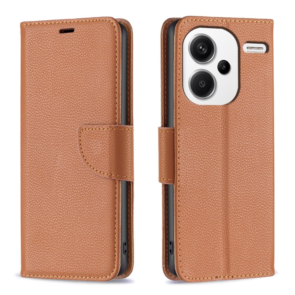 Case knižkové púzdro na Xiaomi Redmi Note 13 Pro+ 5G - hnedé