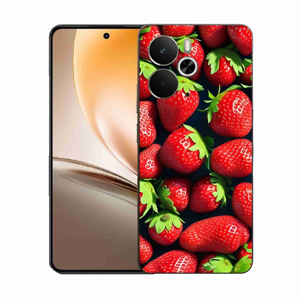 Gélový kryt mmCase na Realme 14 5G - jahody