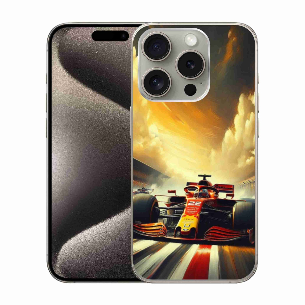 Gélový kryt mmCase na iPhone 15 Pro - formula 2