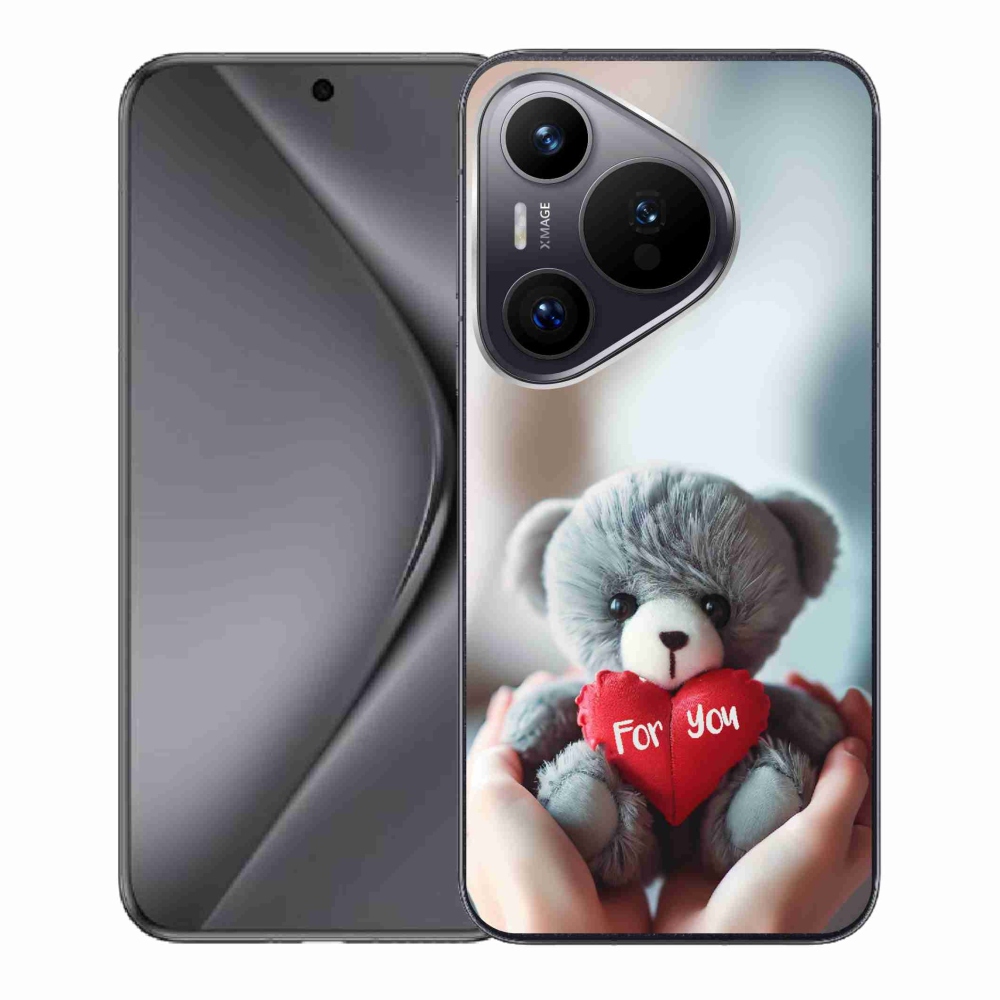 Gélový kryt mmCase na Huawei Pura 70 - medvedík pre zamilovaných