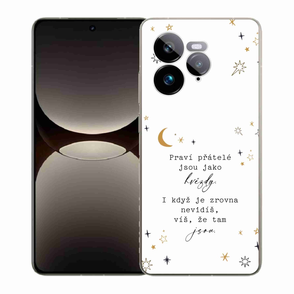 Gélový kryt mmCase na Realme GT 7 Pro 5G - citát 6 biele pozadie