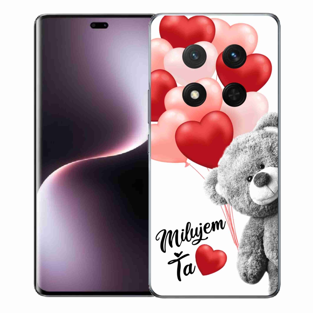 Gélový kryt mmCase na Honor Magic 7 Lite 5G - milujem Ťa sk