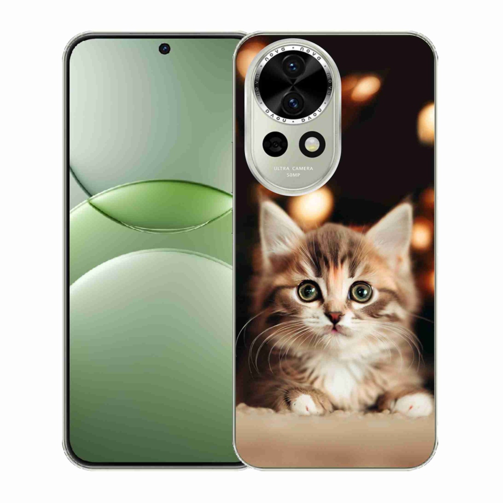 Gélový kryt mmCase na Huawei Nova 13 5G - roztomilé mačiatko 2
