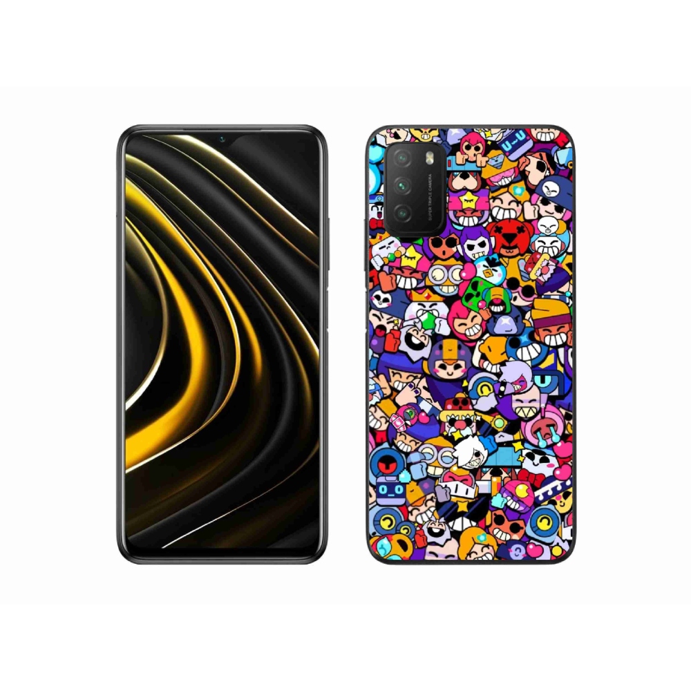 Gélový kryt mmCase na Xiaomi Poco M3 - brawl stars 2