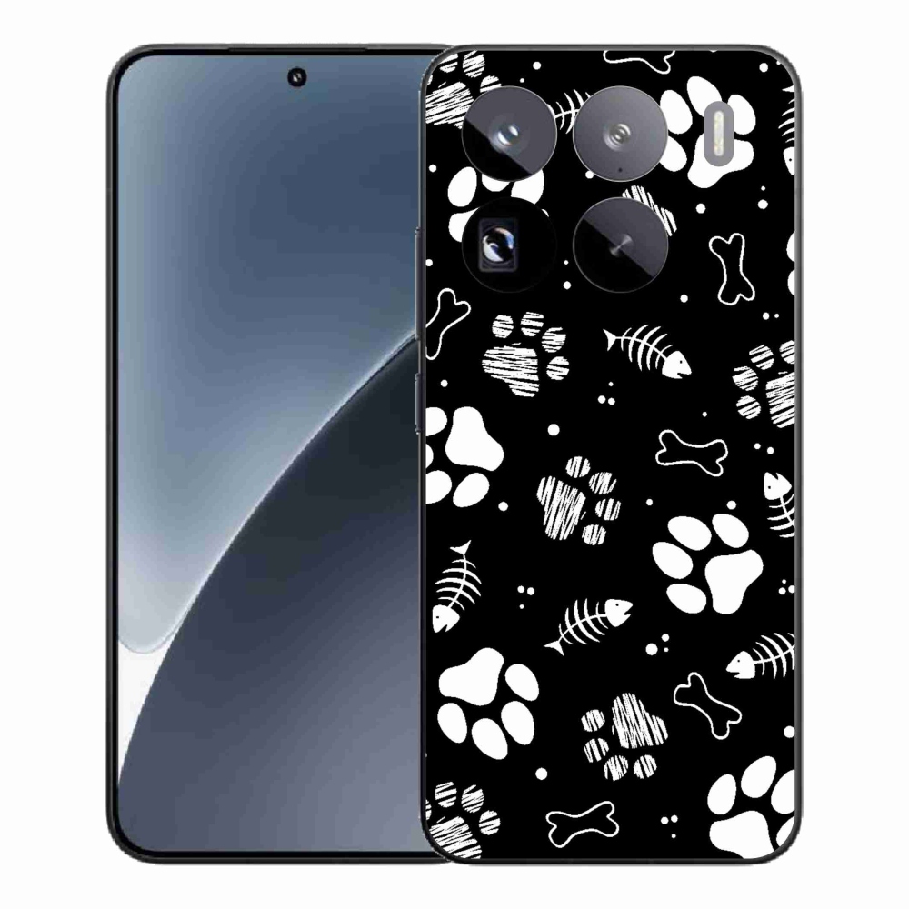 Gélový kryt mmCase na Xiaomi 15 Pro - psie labky